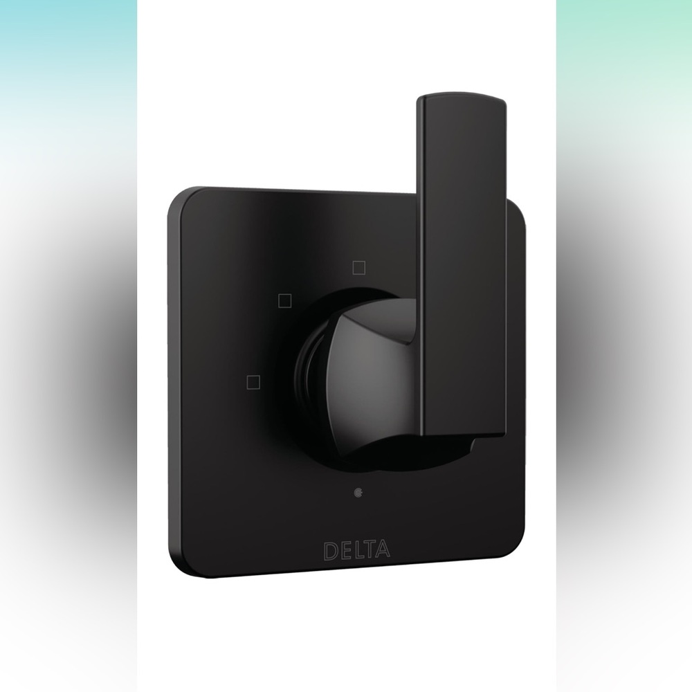 Delta Matte Black 3-way setting diverter Shower Valve Handle